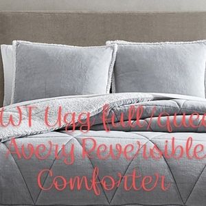 Brand new UGG Full/Queen Reversible Comforter, Icelandic Gray